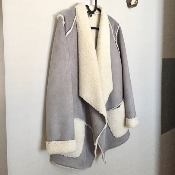 Shearling winter coat - Picture 3 of 8